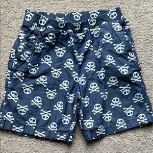 Disney Blue Skull & Crossbones Shorts